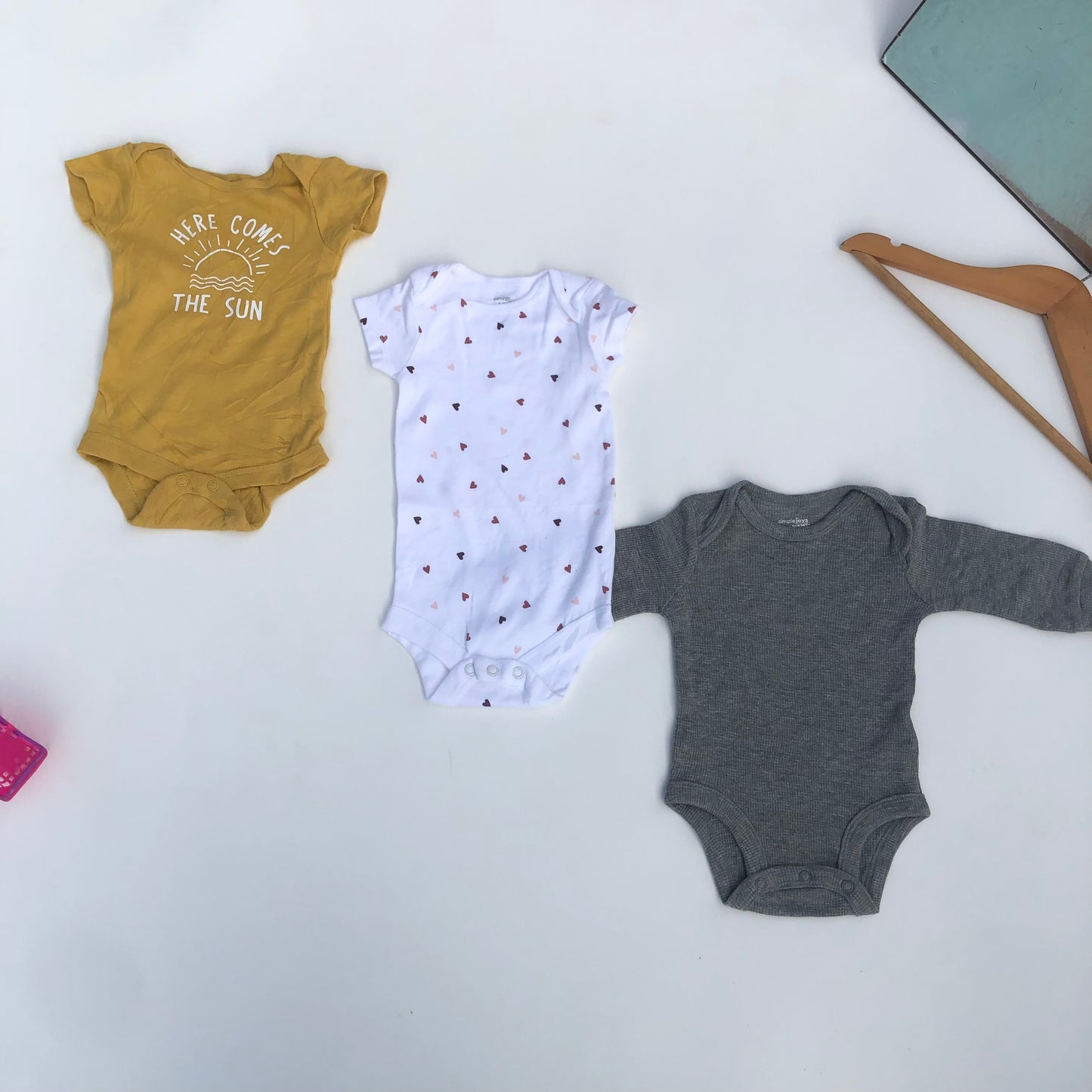 New Bodysuits Set For 0-3 Months Old