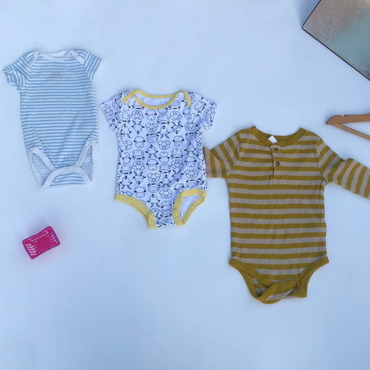Bodysuits Set For 6 Months Old