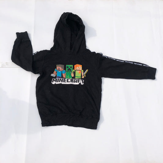 6-7 Years Old Black Hoods By Minecraft
