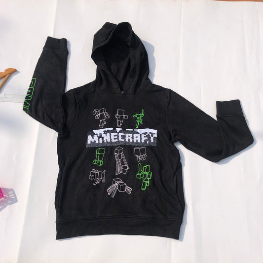 11 Years Old Black Minecraft Hoods