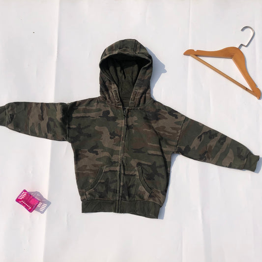 4-5 Years old camou hoods by Primark