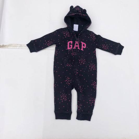 6-12 Months Hooded Sleepsuit by Gap