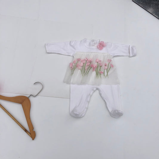Sleepsuit178 For 0-3  months old with Mittens