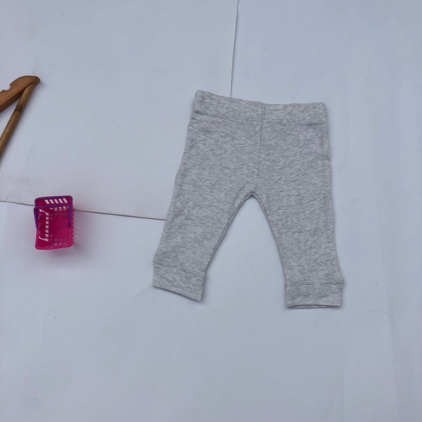 0-3 months old grey joggers