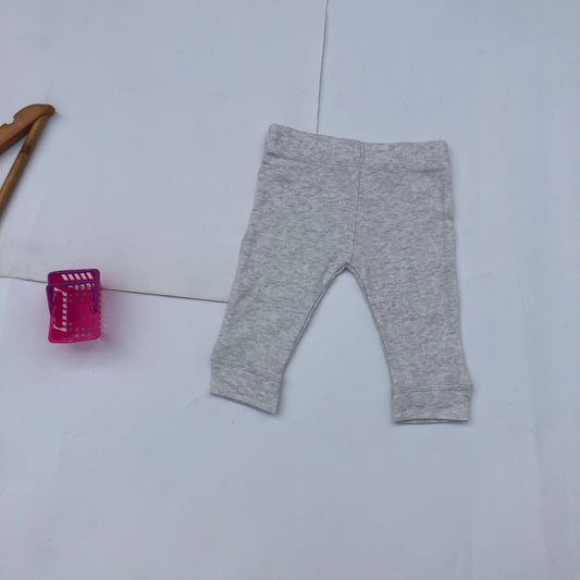 0-3 months old grey joggers