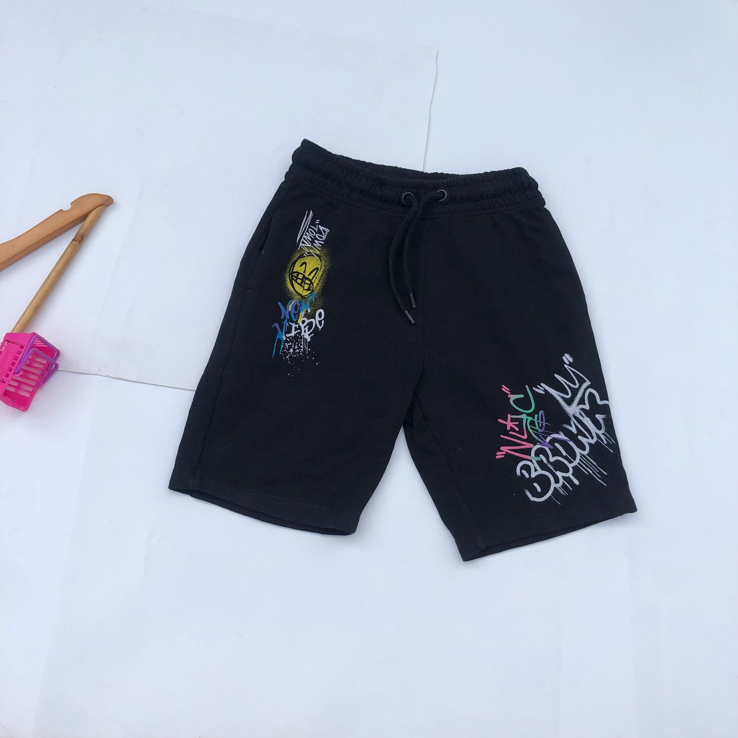 8 Years old Black Joggers Shorts by Next