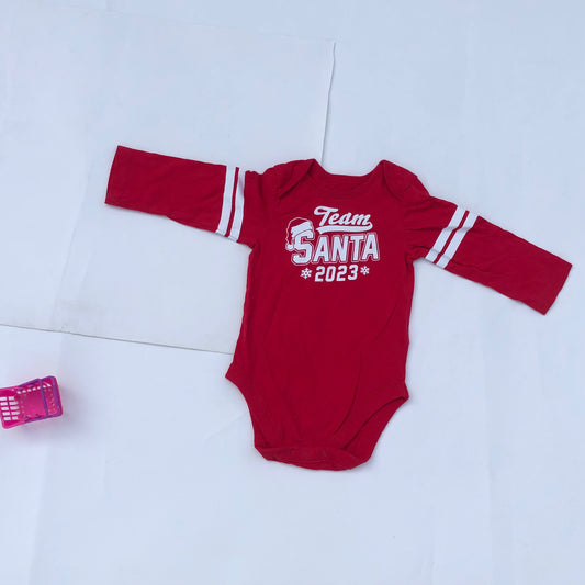 Christmas bodysuit201 for 6-9 months old By The Children's Place