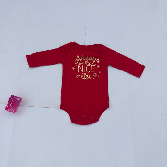 Christmas bodysuit183 for 6-12 months old by George