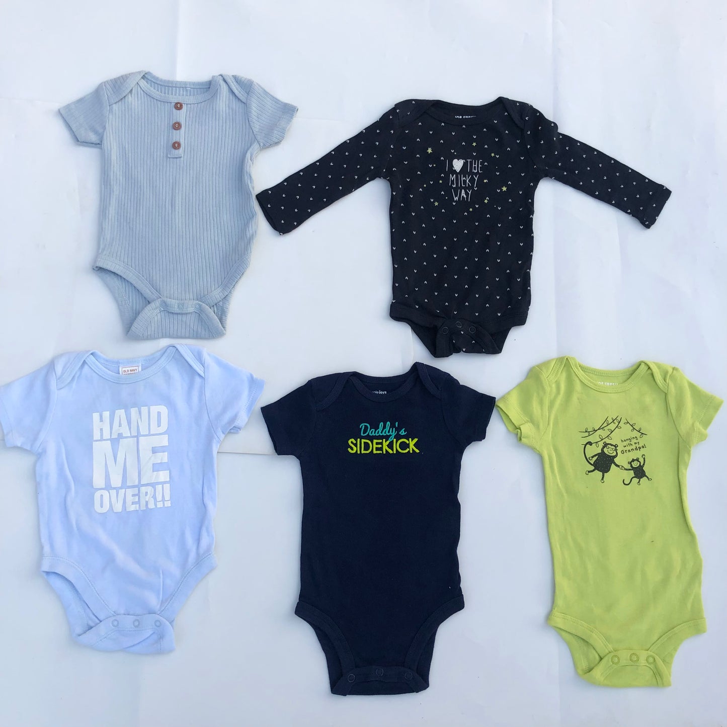 Bodysuits Set272 For 0-3 Months