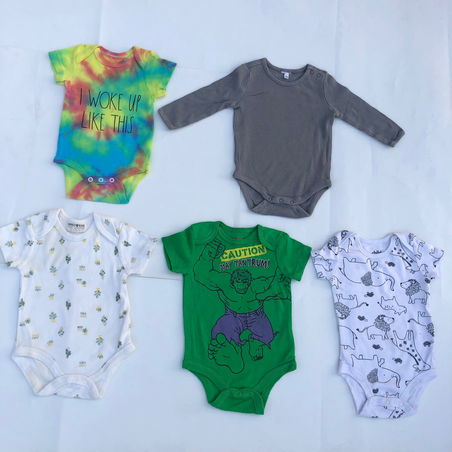 Bodysuits Set274 For 0-3 Months